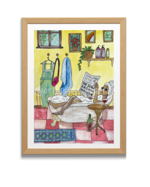 Slow Down, Style Up (A4)